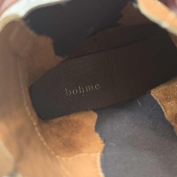 bohme Kendrix Chelsea Ankle‎ Booties Boots Block Heel Size 8.5 - Picture 5 of 5